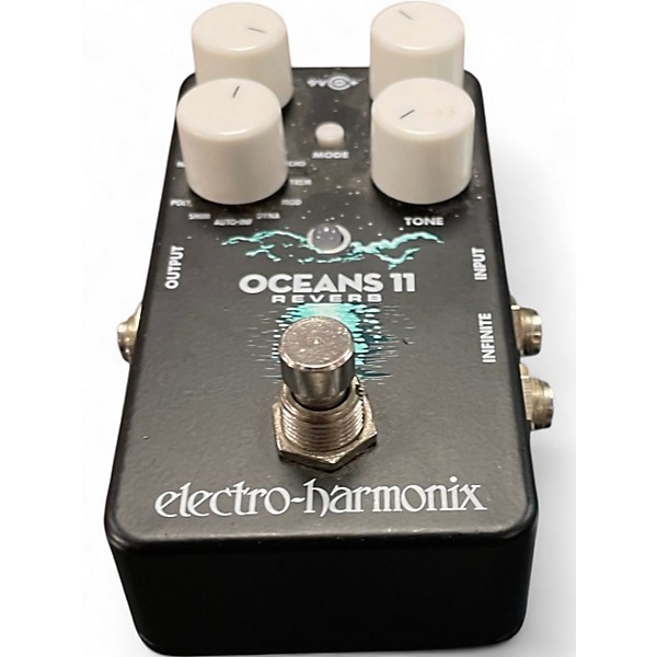 Used Electro-Harmonix Oceans 11  Reverb Effect Pedal