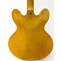 Used Austin AU796 Yellow Hollow Body Electric Guitar