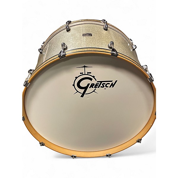 Used Gretsch Drums 5 Piece Catalina Club Rock GOLDEN SPARKLE Drum Kit