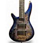Used Ibanez Premium SR2605L Cerulean Blue Electric Bass Guitar