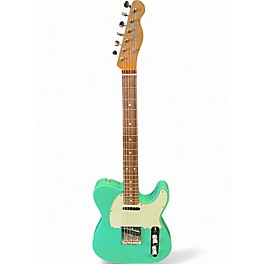 Used Fender Vintera 60s Telecaster Modified Pau Ferro Fingerboard Surf Green Solid Body Electric Guitar