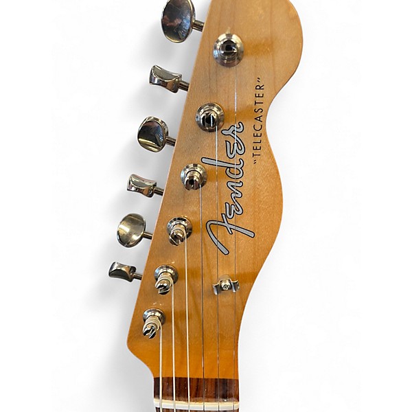 Used Fender Vintera 60s Telecaster Modified Pau Ferro Fingerboard Surf Green Solid Body Electric Guitar