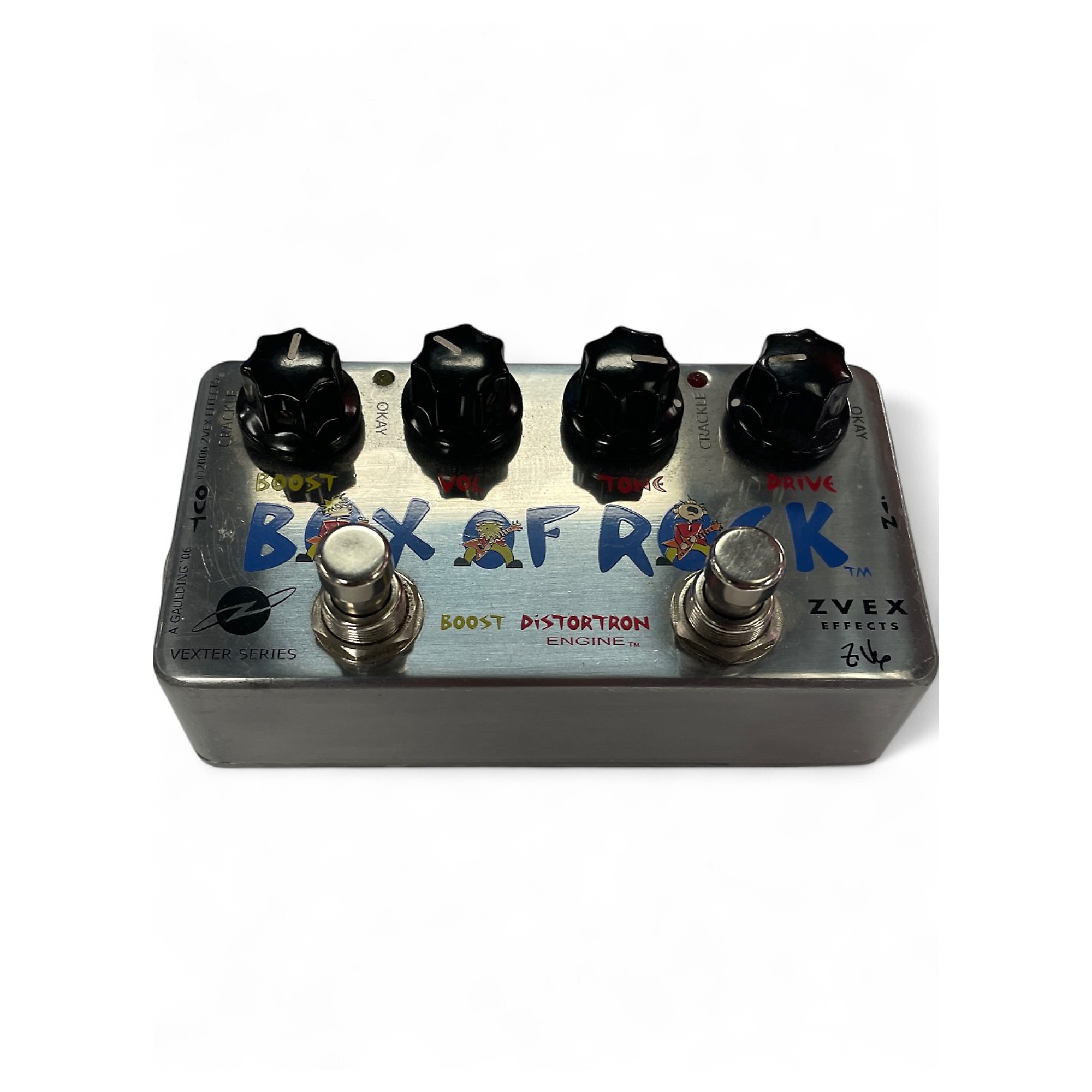 Used ZVEX Box Of Rock Distortion Boost Effect Pedal | Guitar