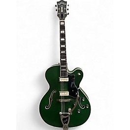 Used Guild X175B Manhattan Special Green Hollow Body Electric Guitar