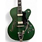 Used Guild X175B Manhattan Special Green Hollow Body Electric Guitar