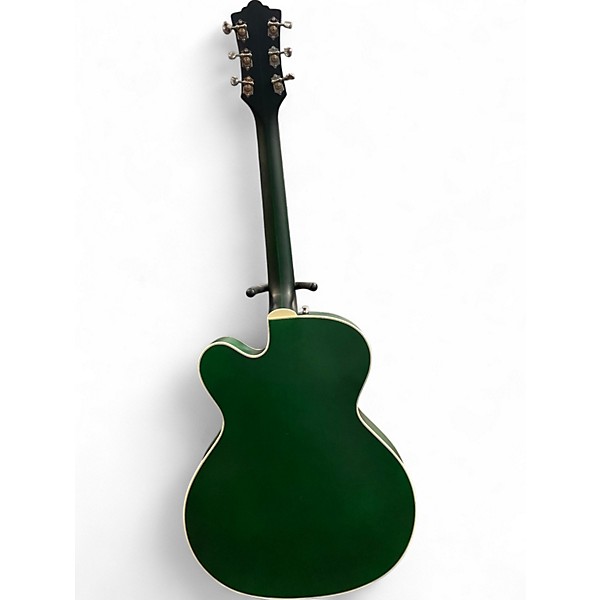 Used Guild X175B Manhattan Special Green Hollow Body Electric Guitar