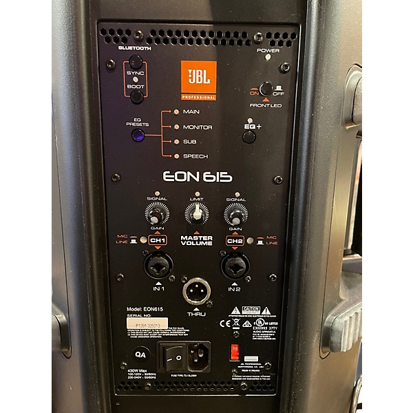 Used JBL EON615 Powered Speaker