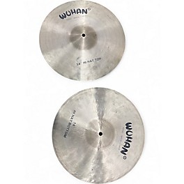 Used Wuhan 14in HI HAT PAIR Cymbal