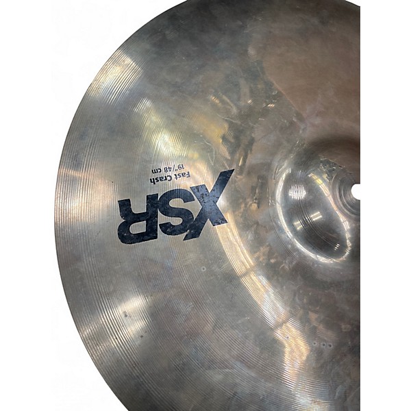 Used SABIAN 19in XSR Fast Crash Cymbal
