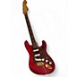 Used Fender Deluxe Stratocaster Candy Apple Red Solid Body Electric Guitar thumbnail