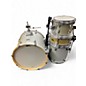 Used SPL 4 Piece Velocity Street Bop White Drum Kit thumbnail