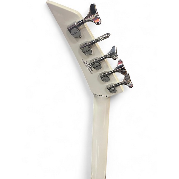 Used Jackson X Series Olympic White Electric Bass Guitar
