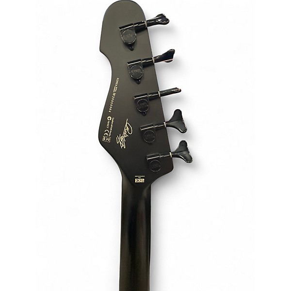 Used 2020s ESP ORION 5 Black Solid Body Electric Guitar