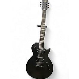 Used Esp Ltd NERGAL 6 Black Solid Body Electric Guitar