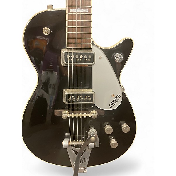 Vintage 1990s Gretsch Guitars 1990's 6128t black Black Solid Body Electric Guitar