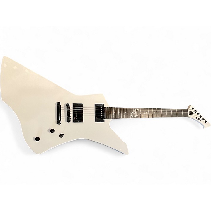 Used 2020s ESP LTD James Hetfield Snakebyte Snow White Solid