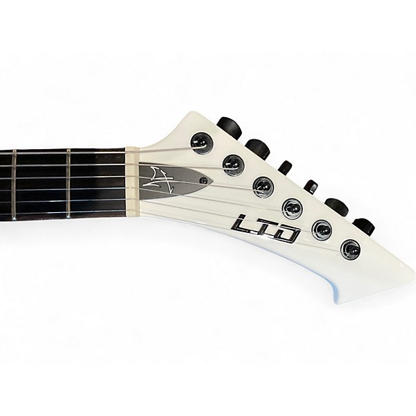Used 2020s ESP LTD James Hetfield Snakebyte Snow White Solid