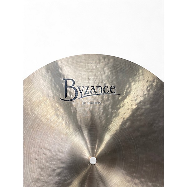 Used Istanbul Agop 17in Traditional Thin Crash Cymbal