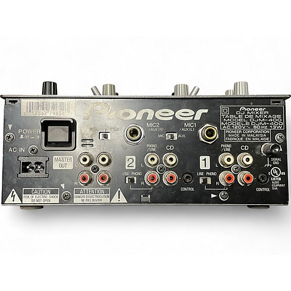Pioneer DJM400 ミキサー Pioneer DJM400 2-Channel DJ Mixer | zZounds