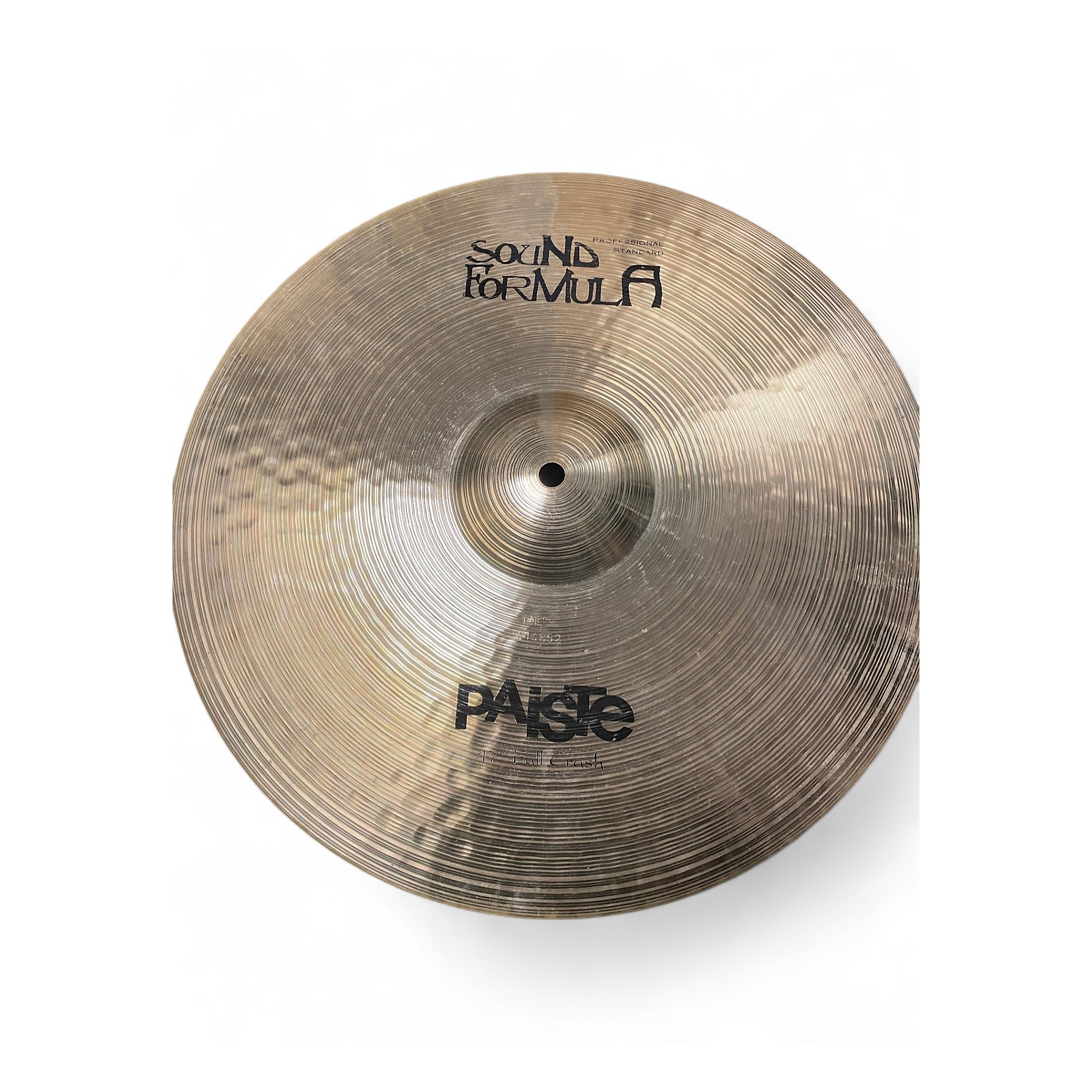 Used Paiste 17in Sound Formula Full Crash Cymbal 37 | Guitar
