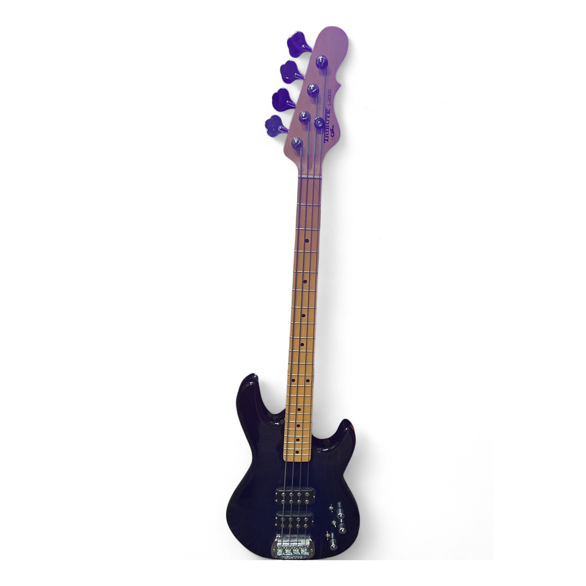 Used G&L Tribute L2000 Blue Burst Electric Bass Guitar Blue