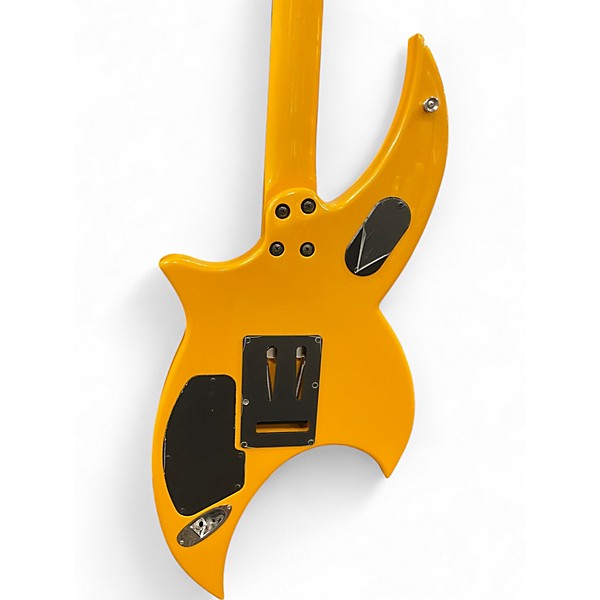 Used Fernandes GM-85 ICEMAN ITO KENICHI MAD SOLDIERS TV Yellow Solid Body Electric Guitar
