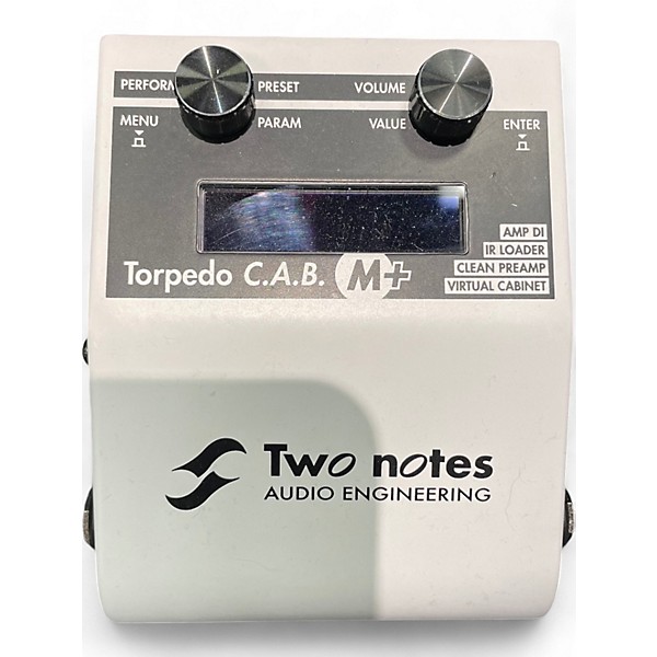 Used Two Notes AUDIO ENGINEERING TORPEDO C.A.B. M+ Effect Processor