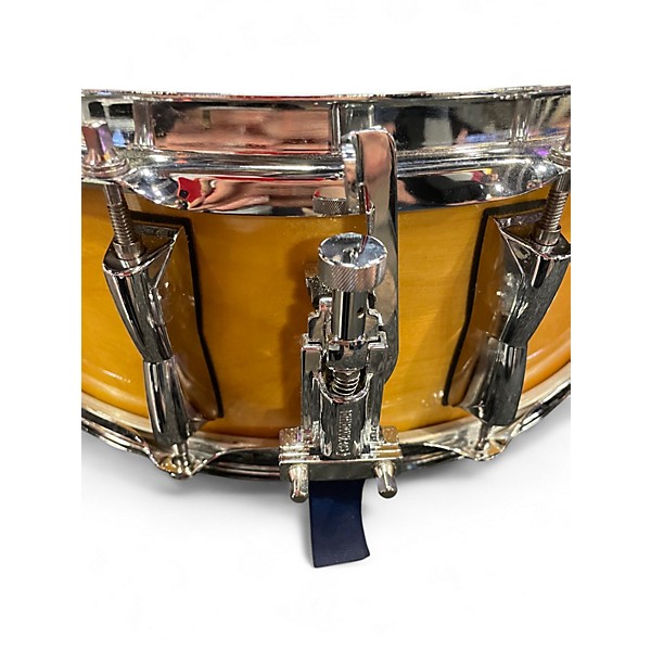 Used Yamaha 14X5.5 Stage Custom Snare Natural Drum