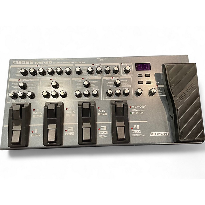 ギター Me80 Used BOSS ME80 Guitar Multi Effect Processor | Guitar Center