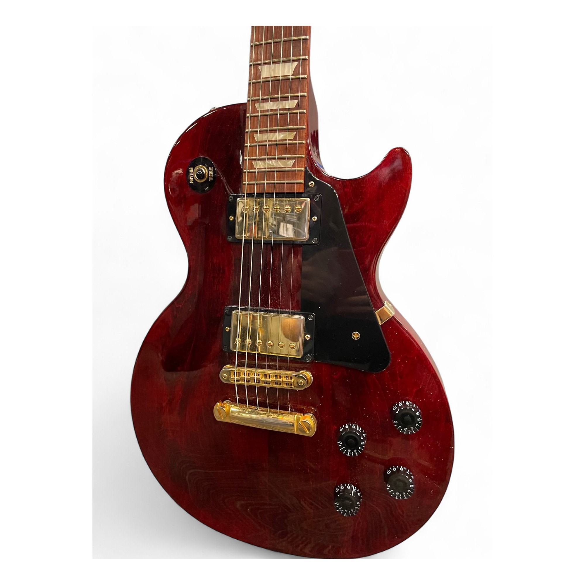 Gibson LesPaul Studio 2012 ラジアントレッド Gibson Les Paul Nitrous Studio Vibrant Red (2012) - Guitar