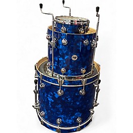 Used DW 4 Piece Collector's Series BLUE MOONSTONE Drum Kit