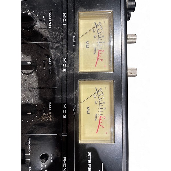 Used Realistic Stereo Mixing Console