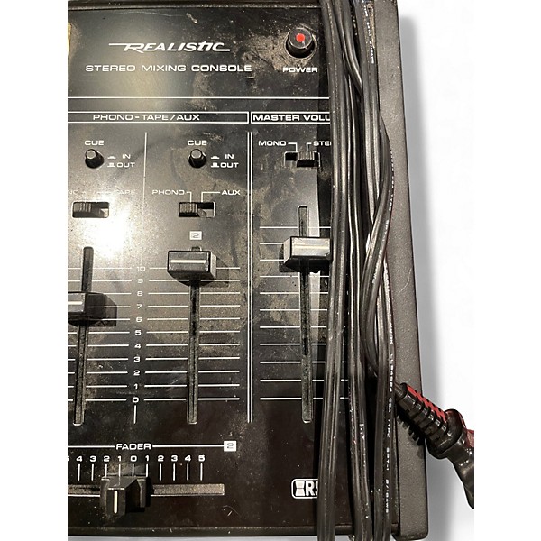 Used Realistic Stereo Mixing Console
