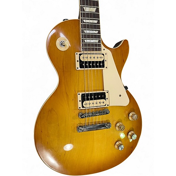 Used 2024 Gibson Les Paul Classic HONEYBURST Solid Body Electric Guitar