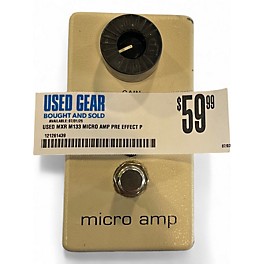 Used MXR M133 Micro Amp Pre Effect Pedal