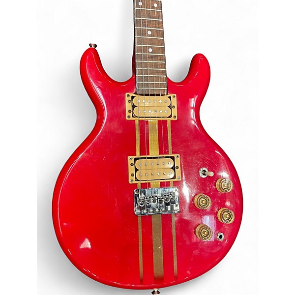 Used Cort Performer Red Solid Body Electric Guitar
