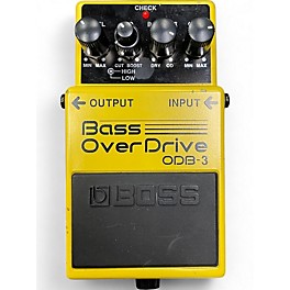 Used BOSS ODB3 Bass Overdrive Bass Effect Pedal