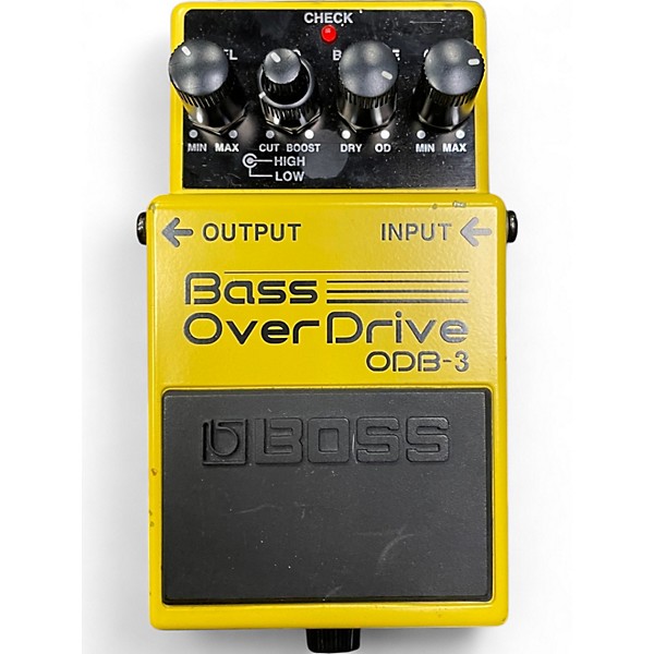 Used BOSS ODB3 Bass Overdrive Bass Effect Pedal