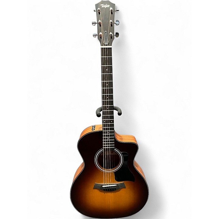 Used Taylor 114CE Tobacco Sunburst Acoustic Electric Guitar