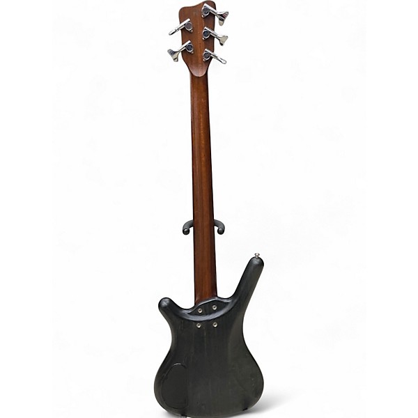 Used Warwick corvette $$ pro series nirvana black transparent satin Electric Bass Guitar