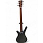Used Warwick corvette $$ pro series nirvana black transparent satin Electric Bass Guitar