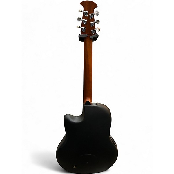 Used 2020 Ovation CE48P Trans Charcoal Acoustic Electric Guitar