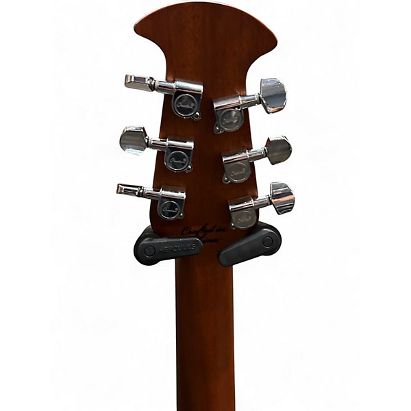 Used 2020 Ovation CE48P Trans Charcoal Acoustic Electric Guitar