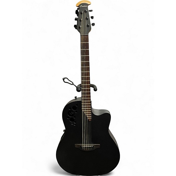 Used Ovation 1778TX-5 Elite Black Acoustic Electric Guitar