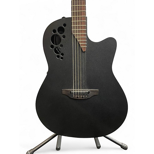 Used Ovation 1778TX-5 Elite Black Acoustic Electric Guitar