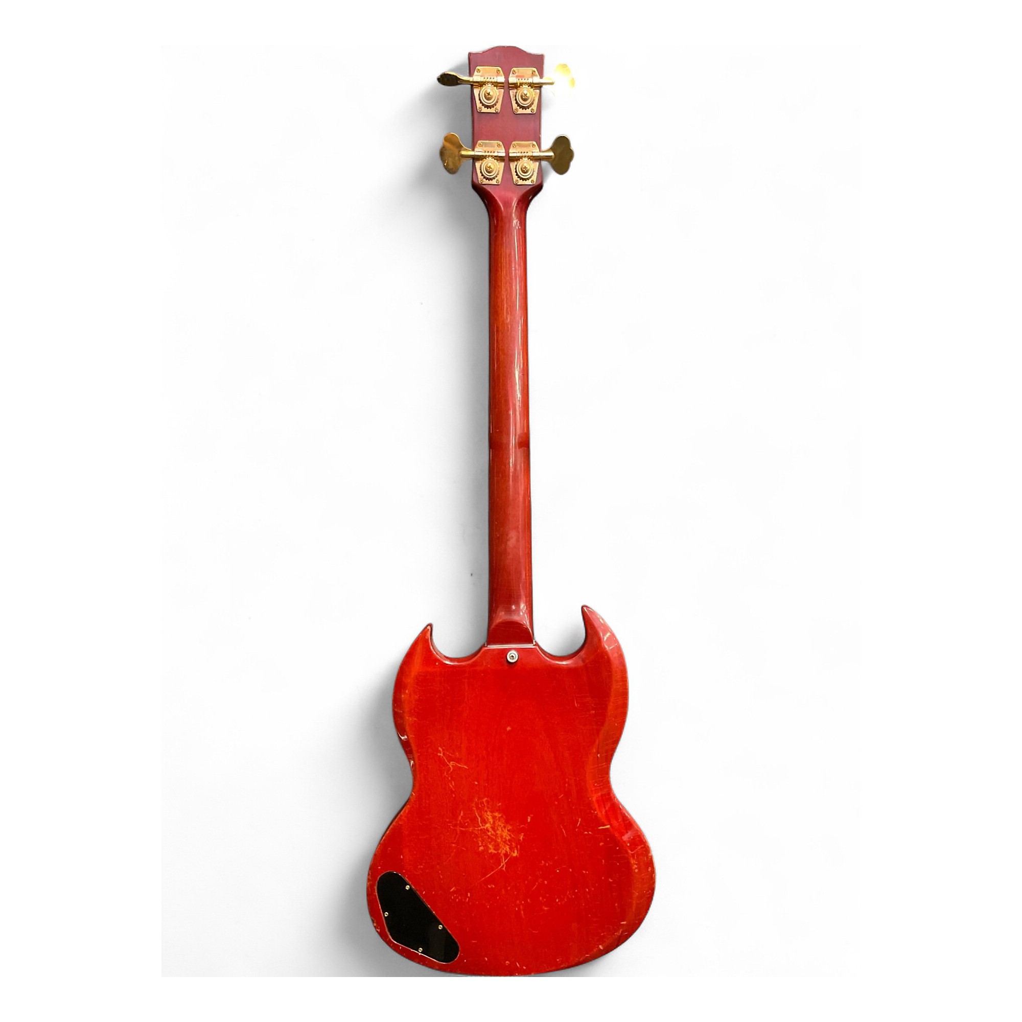 Vintage 1965 Gibson SG Bass Cherry Electric Bass Guitar