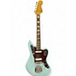 Used Squier Vintage Modified Jaguar Daphne Blue Solid Body Electric Guitar thumbnail