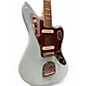 Used Squier Vintage Modified Jaguar Daphne Blue Solid Body Electric Guitar