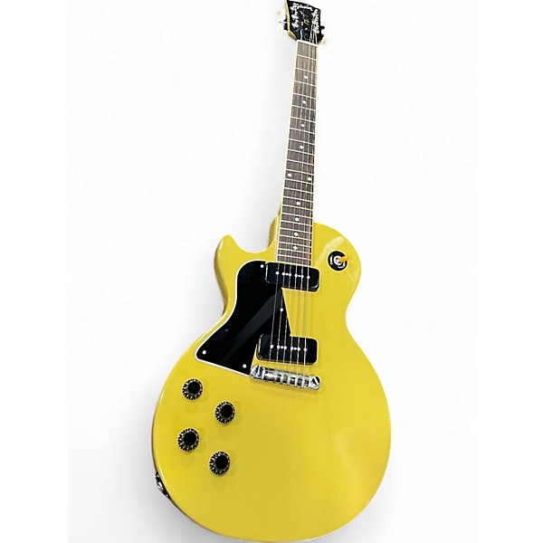 Used Gibson Les Paul Special Left Handed TV Yellow Electric Guitar