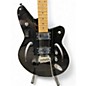 Used Reverend Airsonic Black Hollow Body Electric Guitar thumbnail